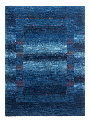 Tapis Gabbeh - Loribaft Persan - 122 x 91 cm - bleu