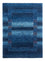 Tapis Gabbeh - Loribaft Persan - 122 x 91 cm - bleu