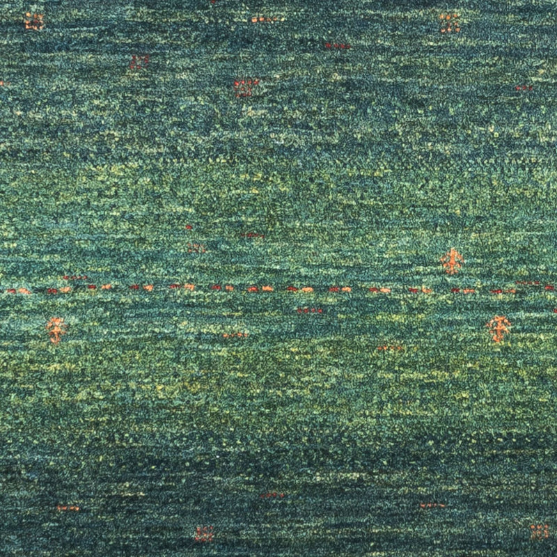 Tapis Gabbeh - Loribaft Persan - 123 x 78 cm - vert