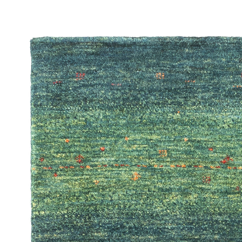 Tapis Gabbeh - Loribaft Persan - 123 x 78 cm - vert