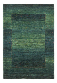 Tapis Gabbeh - Loribaft Persan - 124 x 85 cm - vert