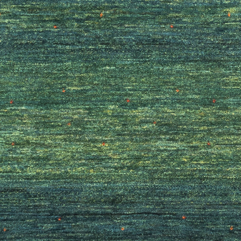 Tapis Gabbeh - Loribaft Persan - 124 x 85 cm - vert