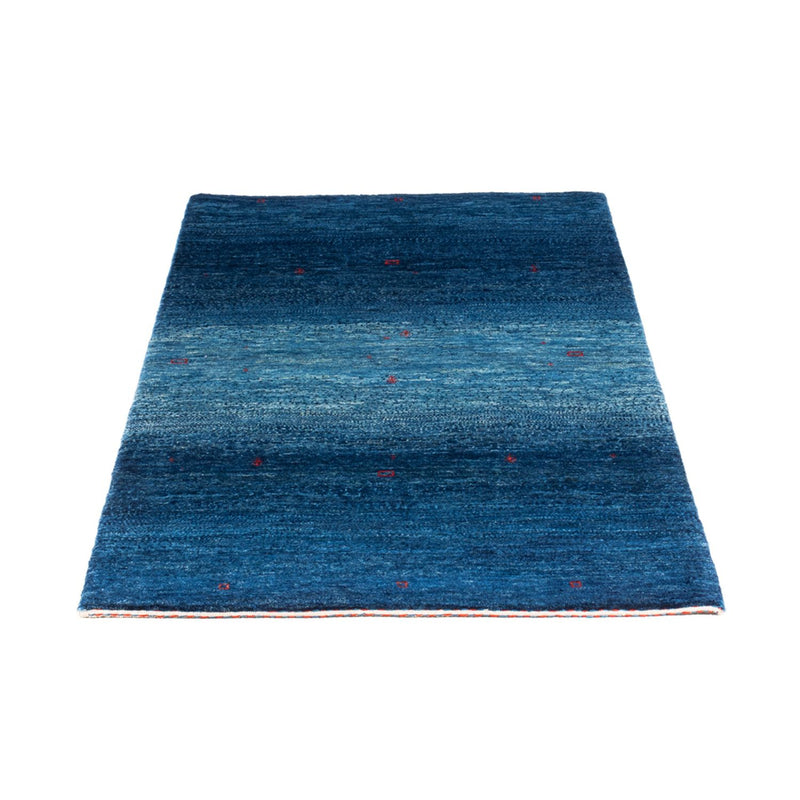 Tapis Gabbeh - Loribaft Persan - 137 x 83 cm - bleu