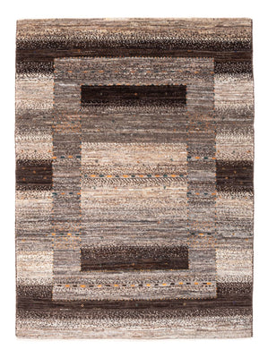 Tapis Gabbeh - Loribaft Persan - 122 x 84 cm - gris