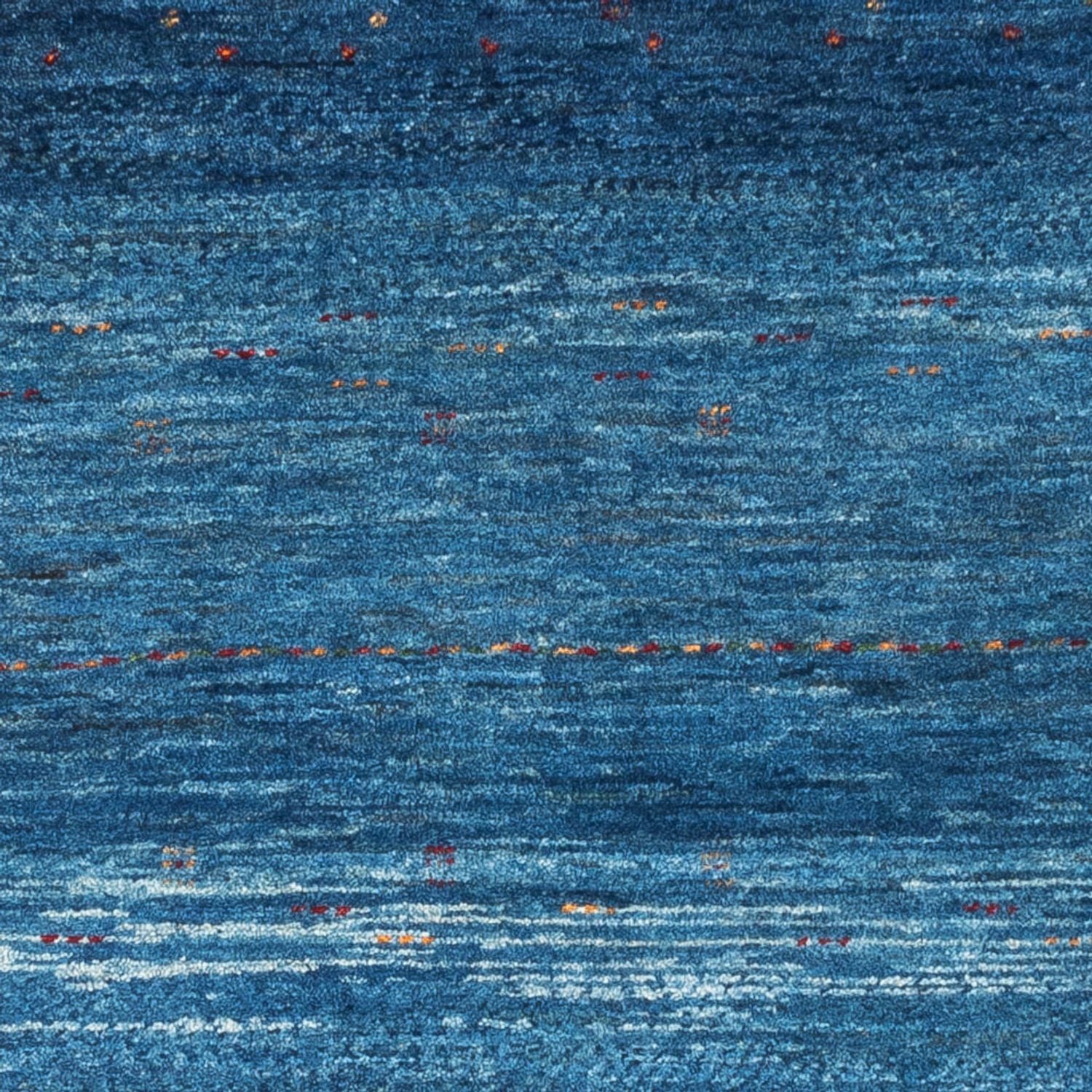 Tapis Gabbeh - Loribaft Persan - 132 x 84 cm - bleu