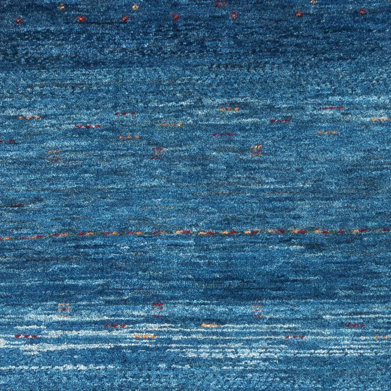 Tapis Gabbeh - Loribaft Persan - 132 x 84 cm - bleu