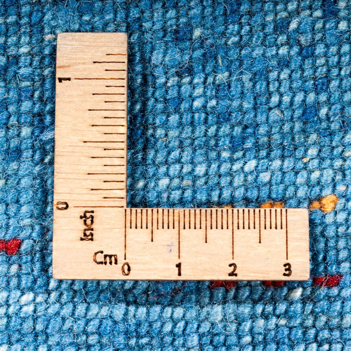 Tapis Gabbeh - Loribaft Persan - 132 x 84 cm - bleu