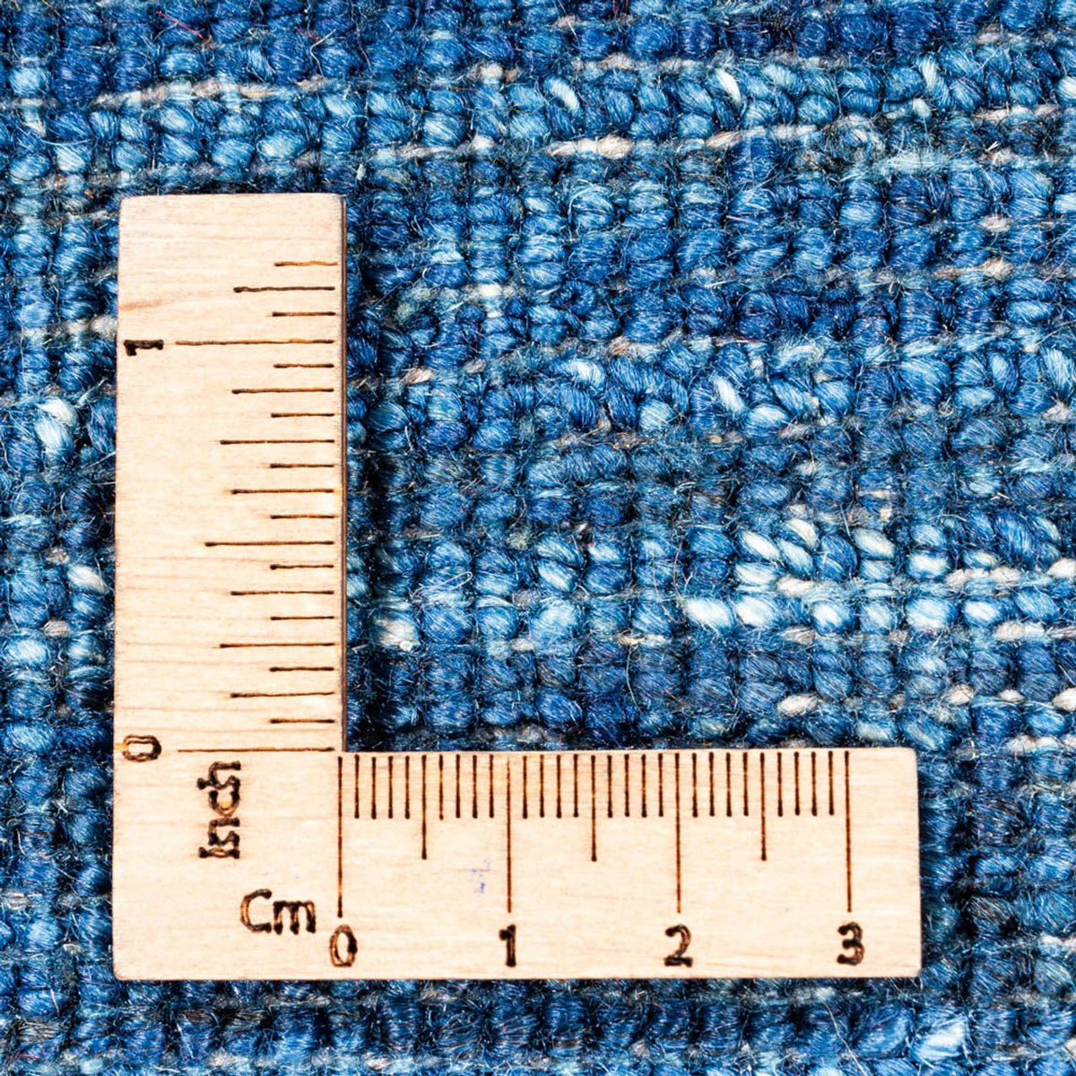 Tapis Gabbeh - Loribaft Persan - 136 x 85 cm - bleu