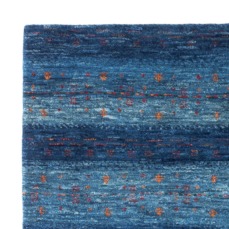 Tapis Gabbeh - Loribaft Persan - 112 x 100 cm - bleu