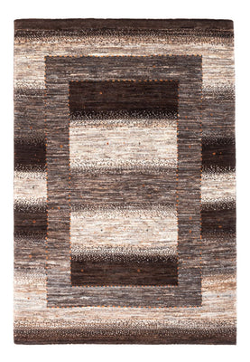Tapis Gabbeh - Loribaft Persan - 123 x 84 cm - gris