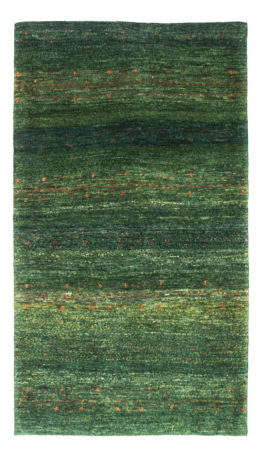 Tapis Gabbeh - Loribaft Persan - 162 x 91 cm - vert