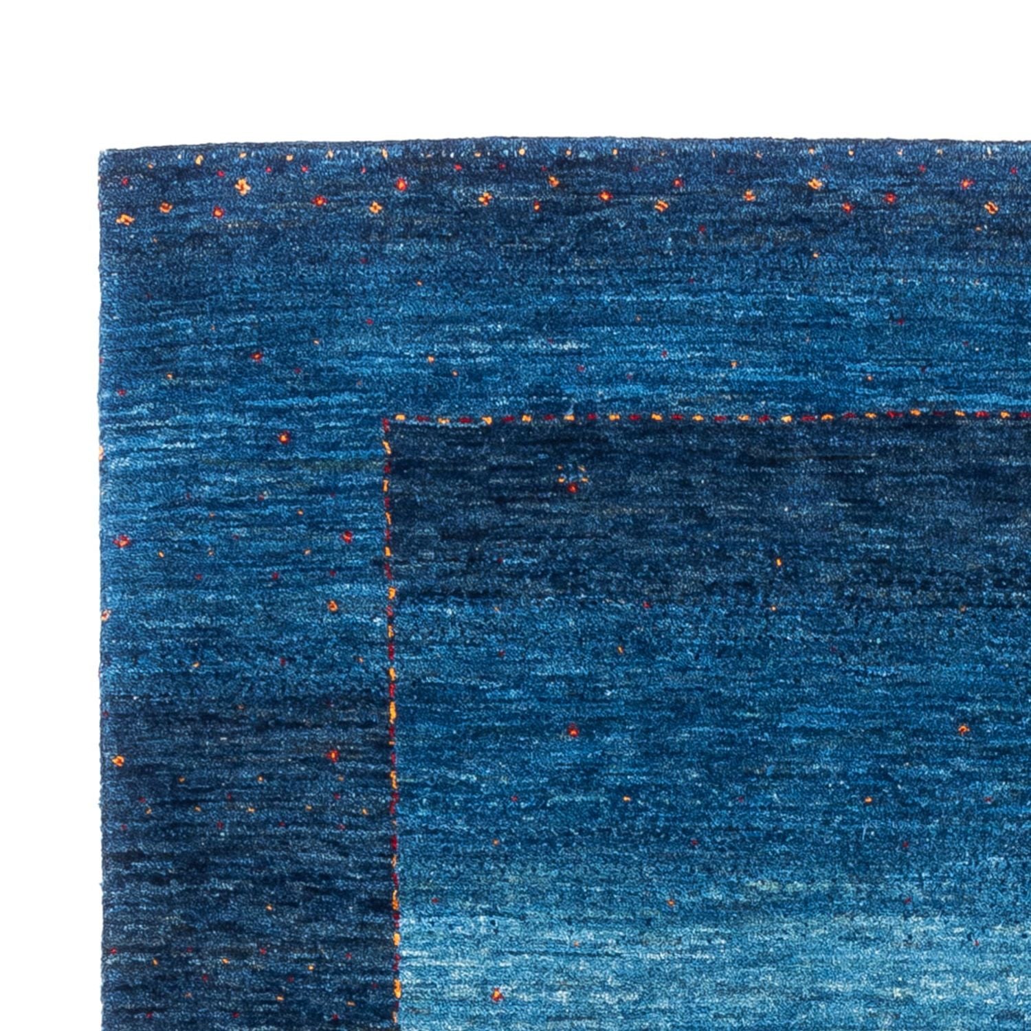 Tapis Gabbeh - Loribaft Persan - 184 x 125 cm - bleu
