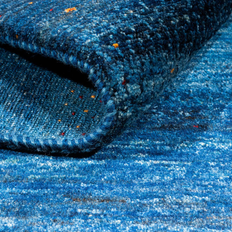 Tapis Gabbeh - Loribaft Persan - 184 x 125 cm - bleu