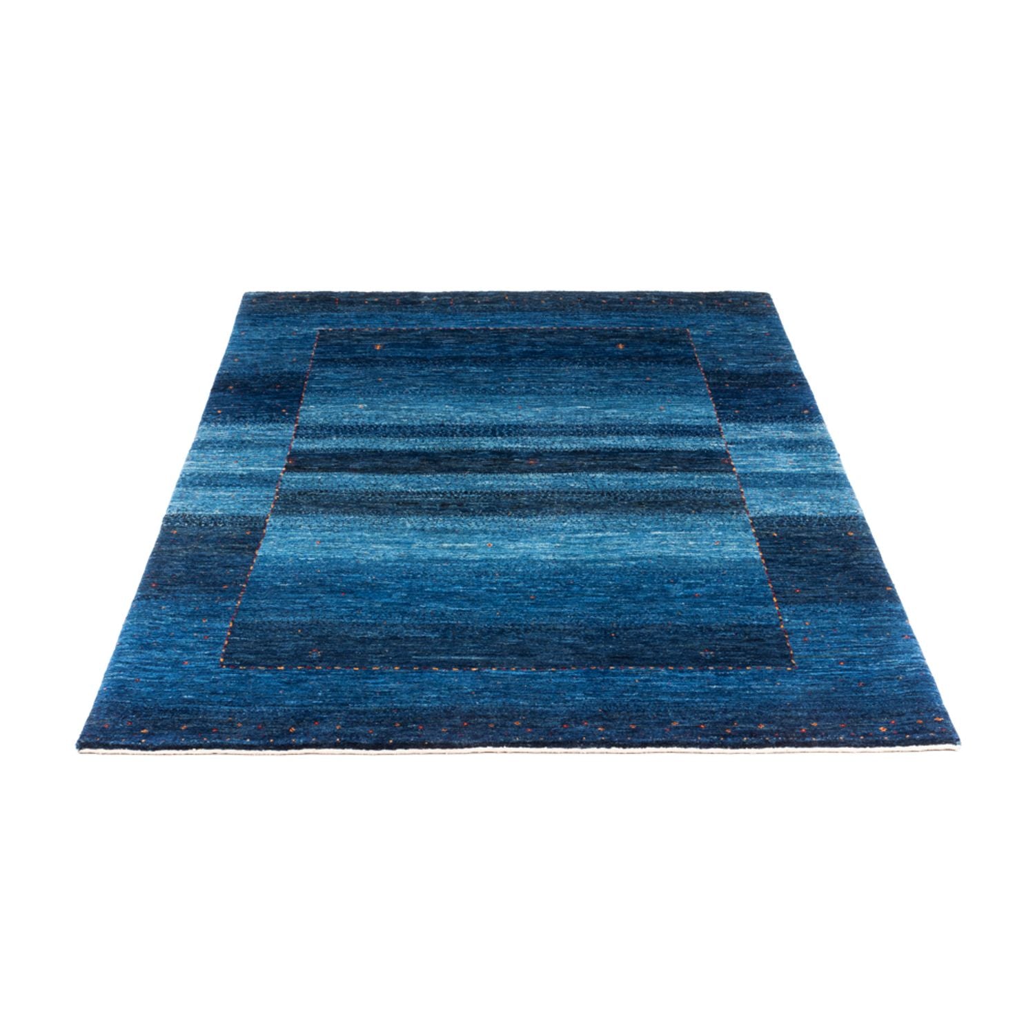 Tapis Gabbeh - Loribaft Persan - 184 x 125 cm - bleu
