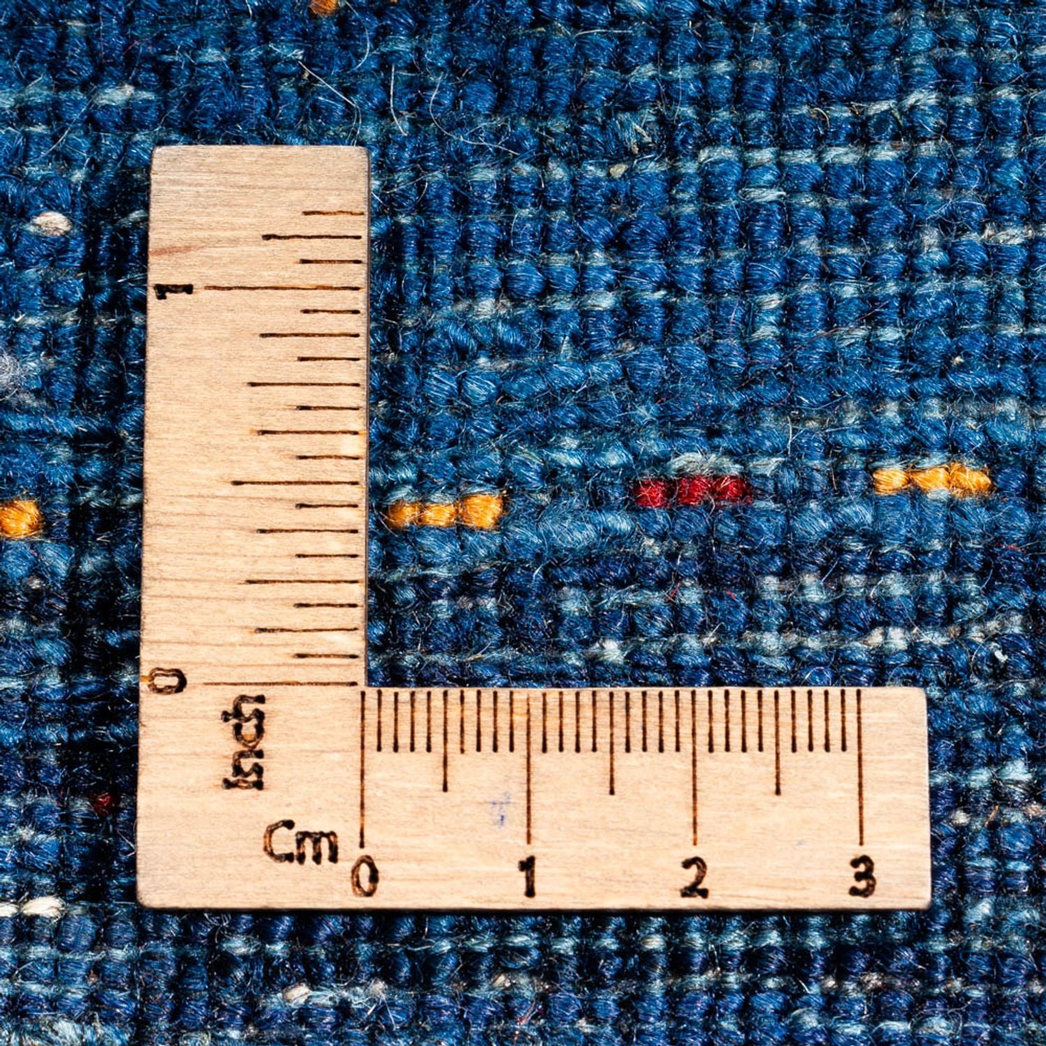 Tapis Gabbeh - Loribaft Persan - 184 x 125 cm - bleu