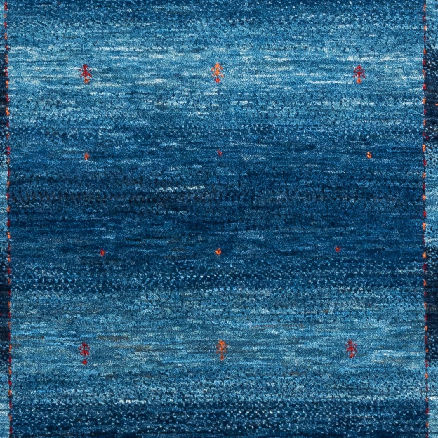 Tapis Gabbeh - Loribaft Persan - 190 x 128 cm - bleu