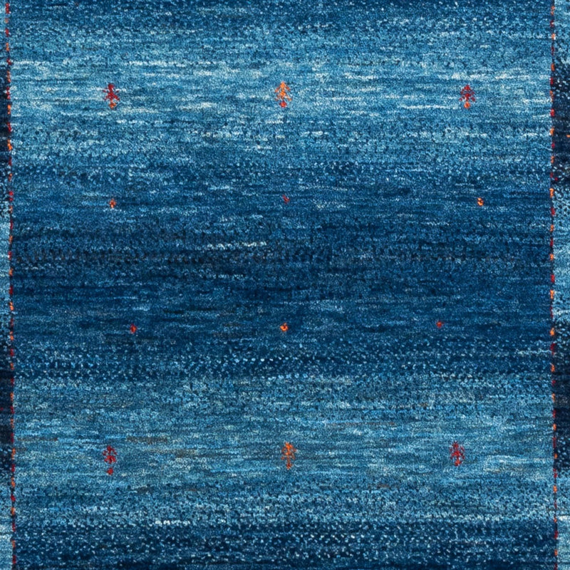 Tapis Gabbeh - Loribaft Persan - 190 x 128 cm - bleu