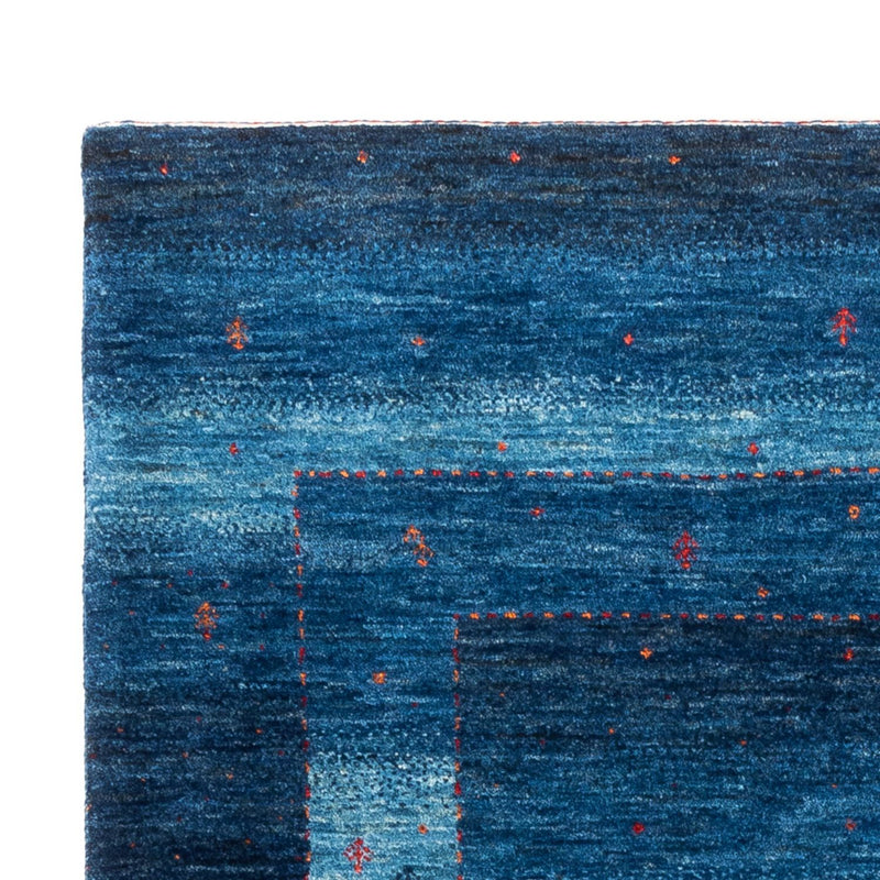 Tapis Gabbeh - Loribaft Persan - 190 x 128 cm - bleu