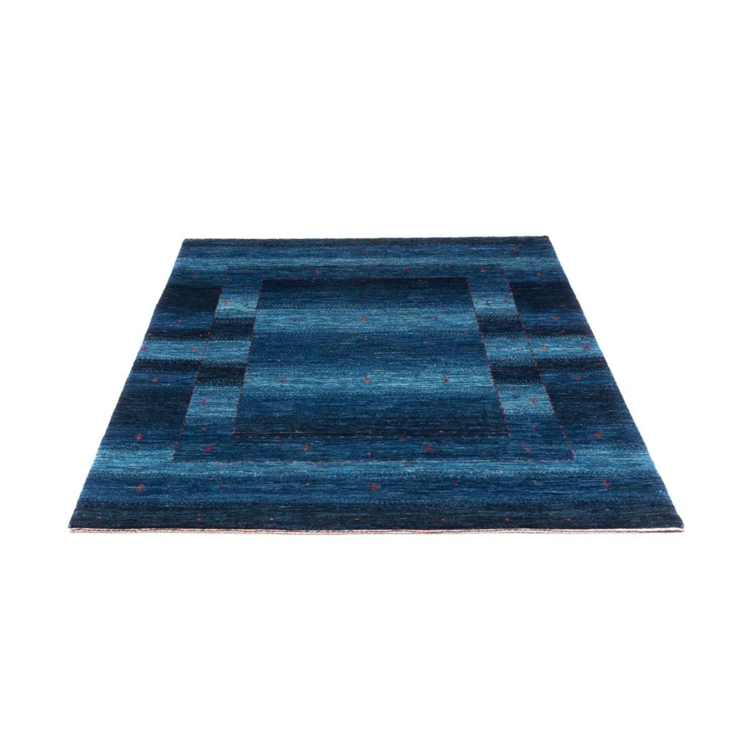 Tapis Gabbeh - Loribaft Persan - 190 x 128 cm - bleu