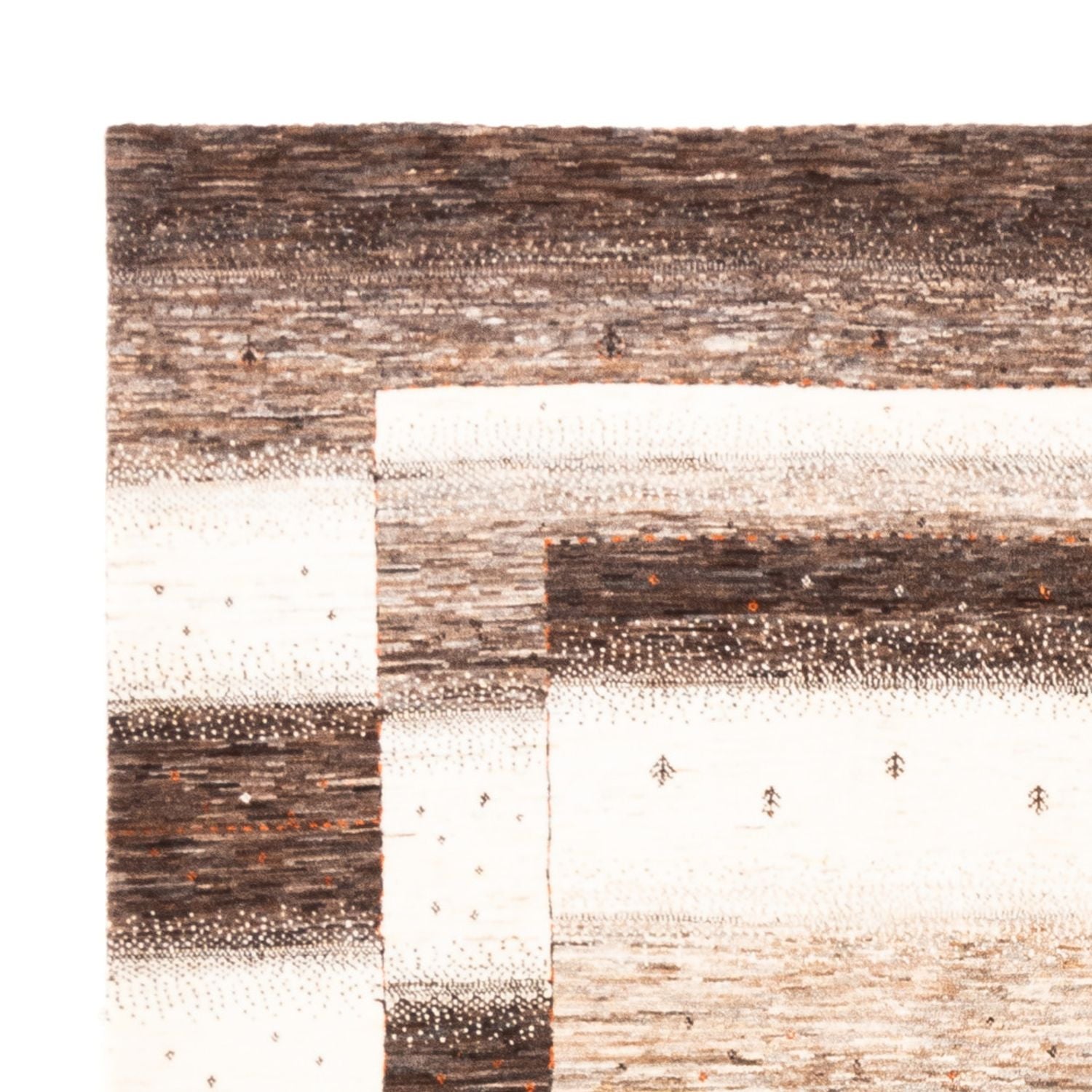 Tapis Gabbeh - Loribaft Persan - 233 x 173 cm - naturel