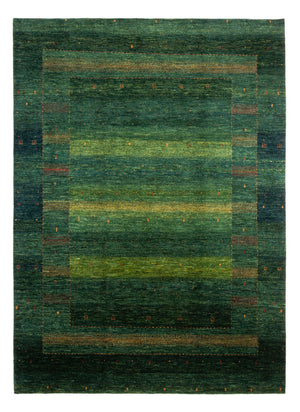 Tapis Gabbeh - Loribaft Persan - 314 x 233 cm - vert