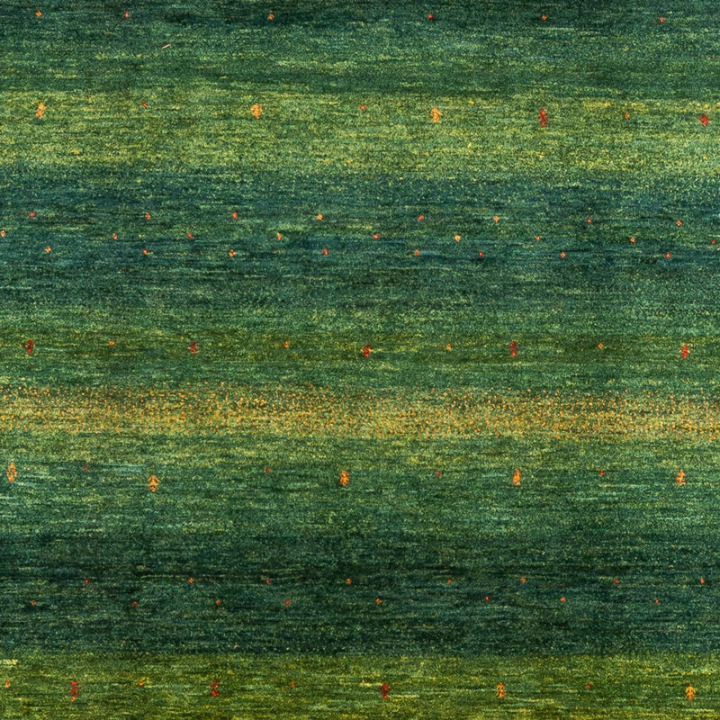 Tapis Gabbeh - Loribaft Persan - 314 x 233 cm - vert