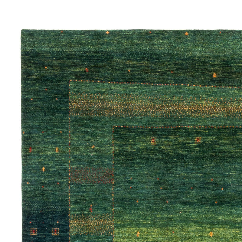 Tapis Gabbeh - Loribaft Persan - 314 x 233 cm - vert