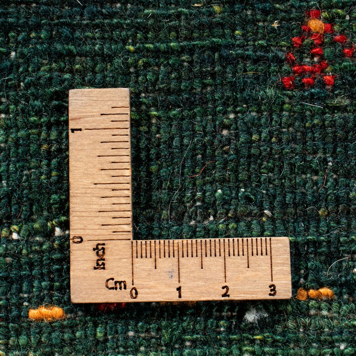 Tapis Gabbeh - Loribaft Persan - 314 x 233 cm - vert