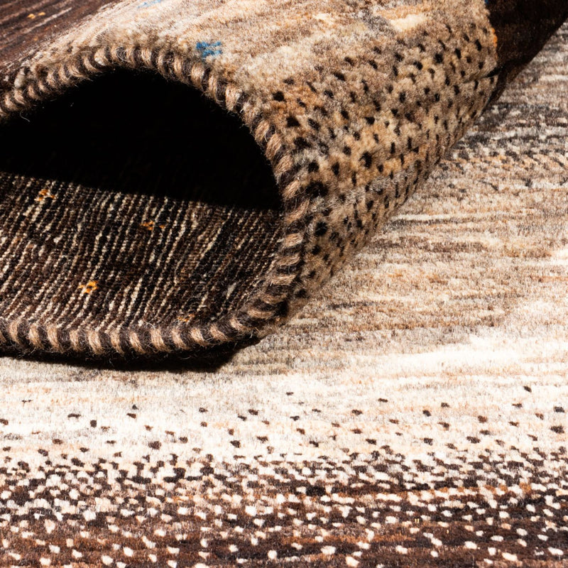 Tapis Gabbeh - Loribaft Persan - 234 x 182 cm - gris