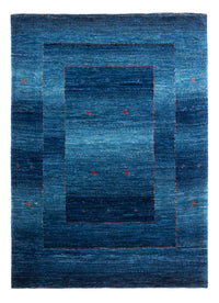 Tapis Gabbeh - Loribaft Persan - 181 x 128 cm - bleu