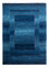 Tapis Gabbeh - Loribaft Persan - 181 x 128 cm - bleu
