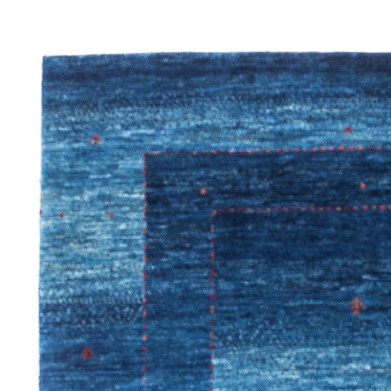 Tapis Gabbeh - Loribaft Persan - 145 x 101 cm - bleu