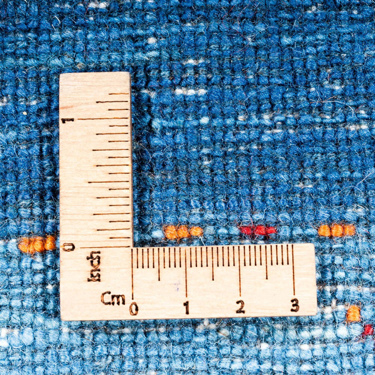 Tapis Gabbeh - Loribaft Persan - 145 x 101 cm - bleu