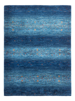 Tapis Gabbeh - Loribaft Persan - 116 x 92 cm - bleu