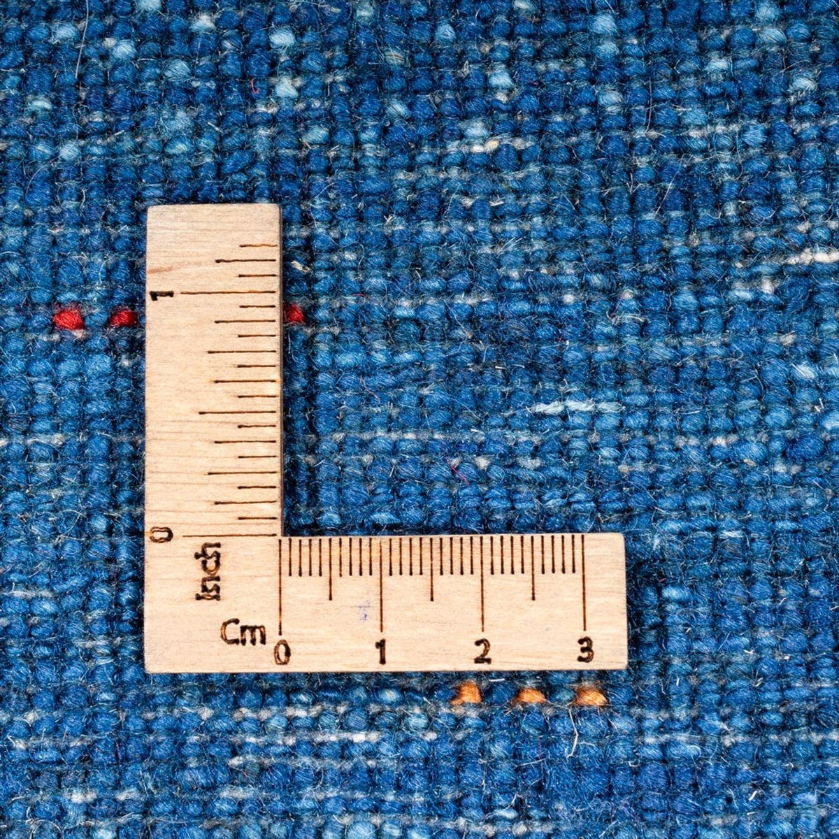 Tapis Gabbeh - Loribaft Persan - 116 x 92 cm - bleu