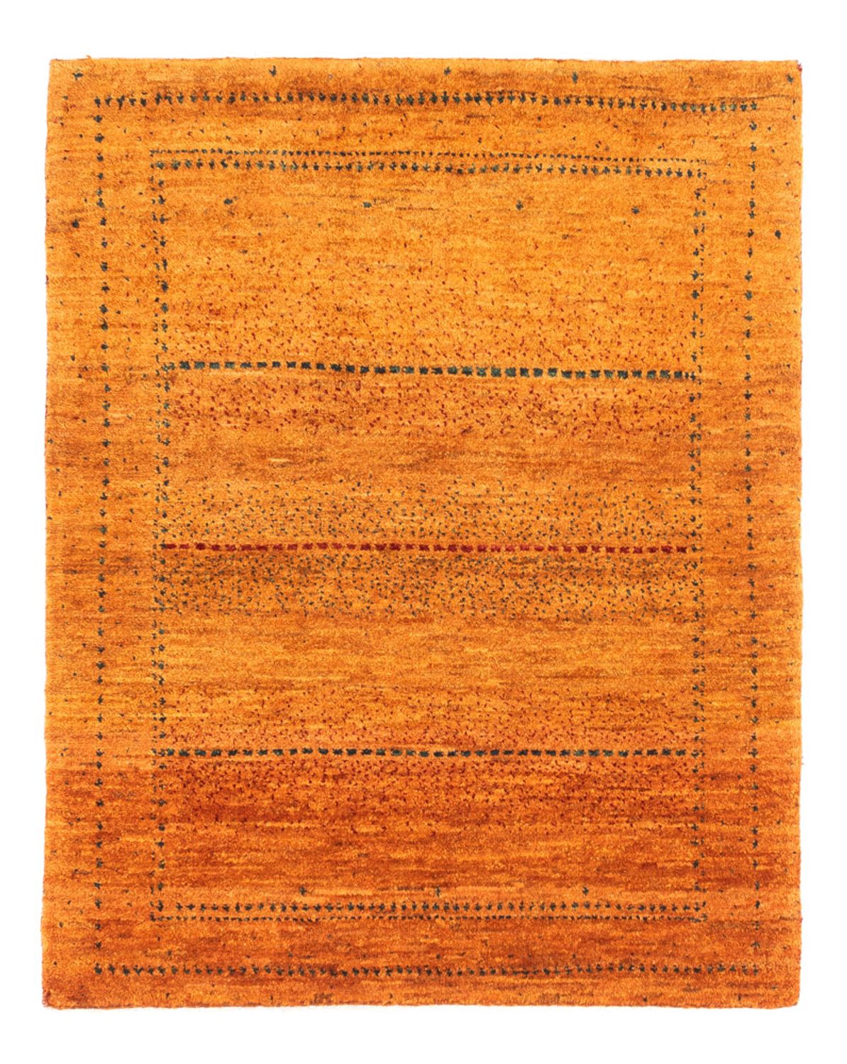 Tapis Gabbeh - Loribaft Persan - 98 x 81 cm - or