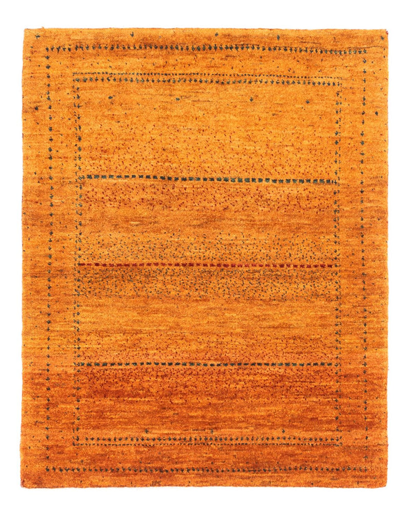 Tapis Gabbeh - Loribaft Persan - 98 x 81 cm - or
