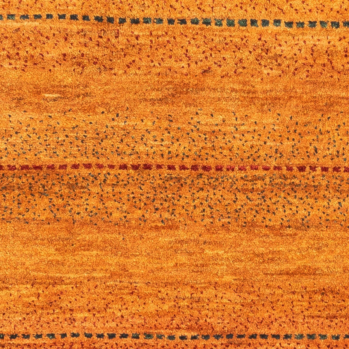 Tapis Gabbeh - Loribaft Persan - 98 x 81 cm - or