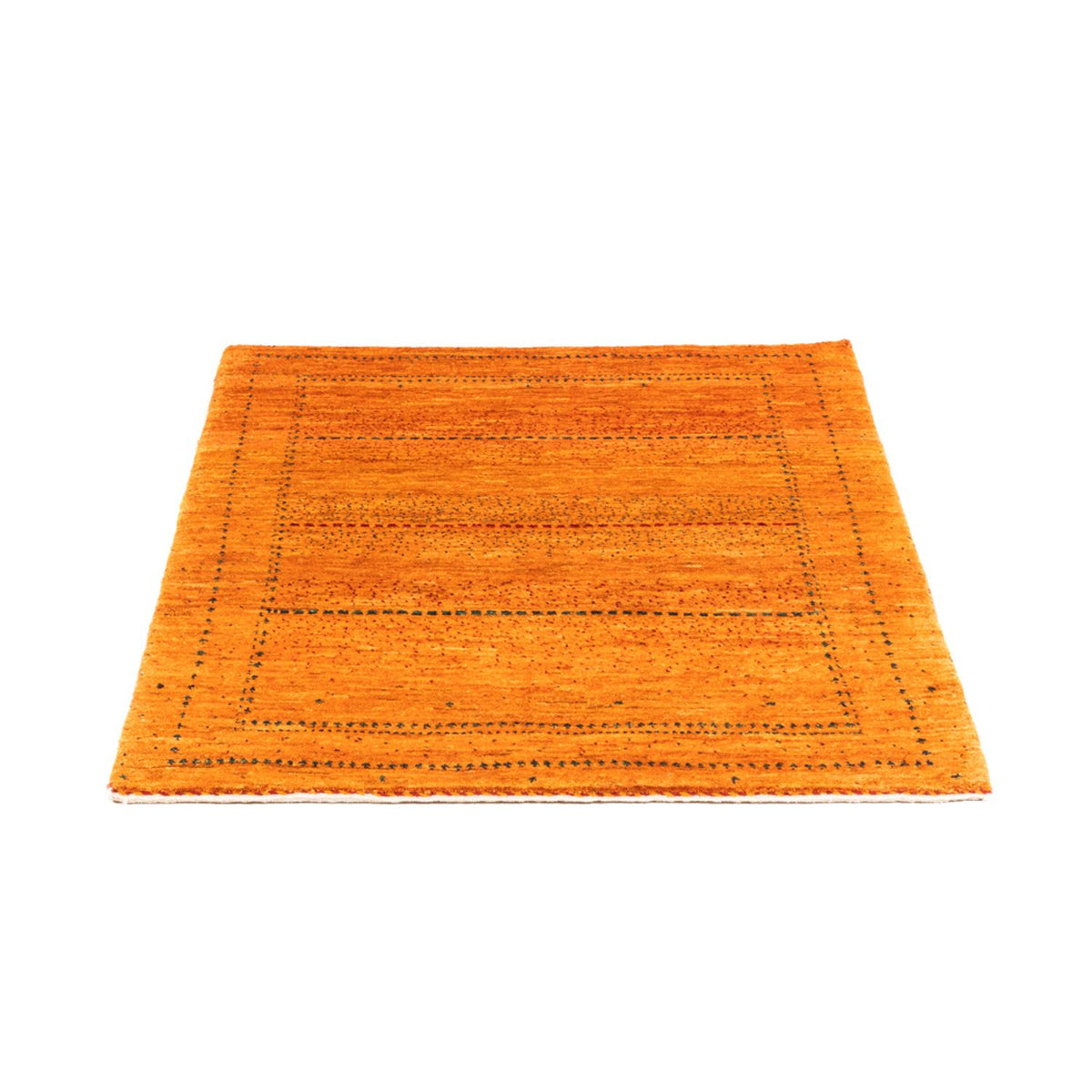 Tapis Gabbeh - Loribaft Persan - 98 x 81 cm - or