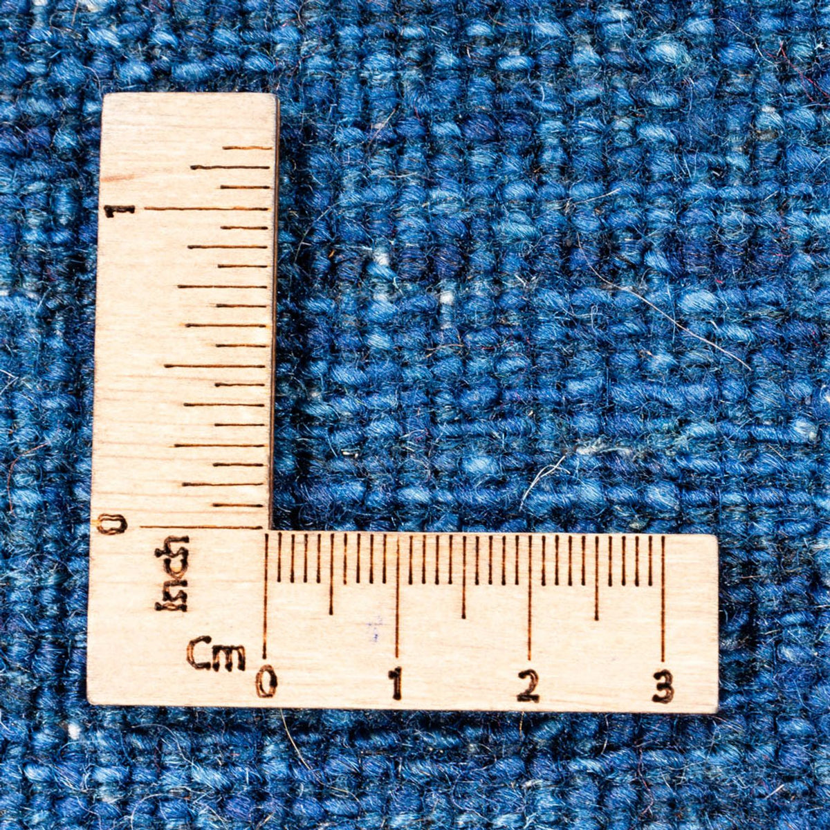 Tapis Gabbeh - Loribaft Persan - 110 x 80 cm - bleu