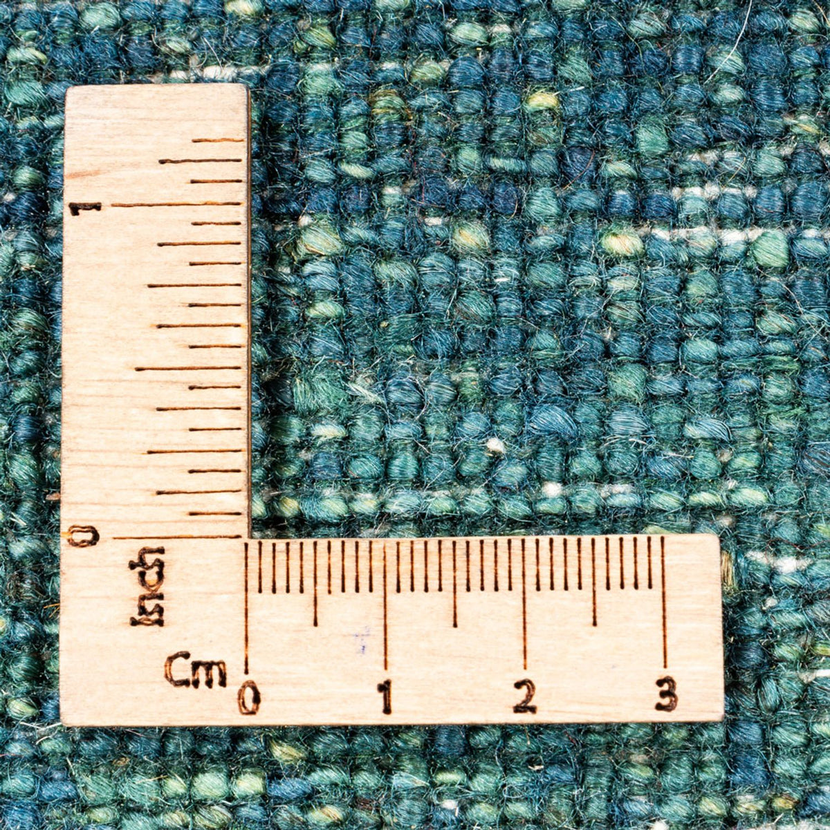 Tapis Gabbeh - Loribaft Persan - 123 x 85 cm - vert