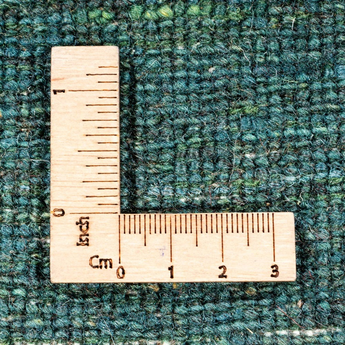 Tapis Gabbeh - Loribaft Persan - 130 x 85 cm - vert