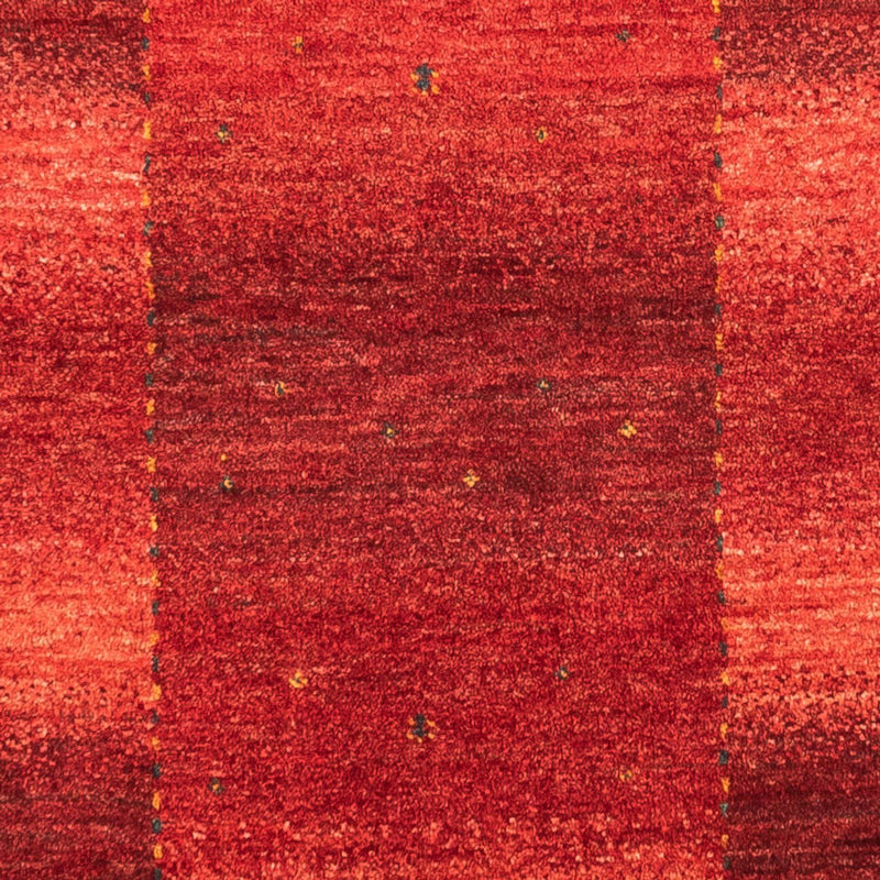 Tapis Gabbeh - Loribaft Persan - 122 x 80 cm - rouge