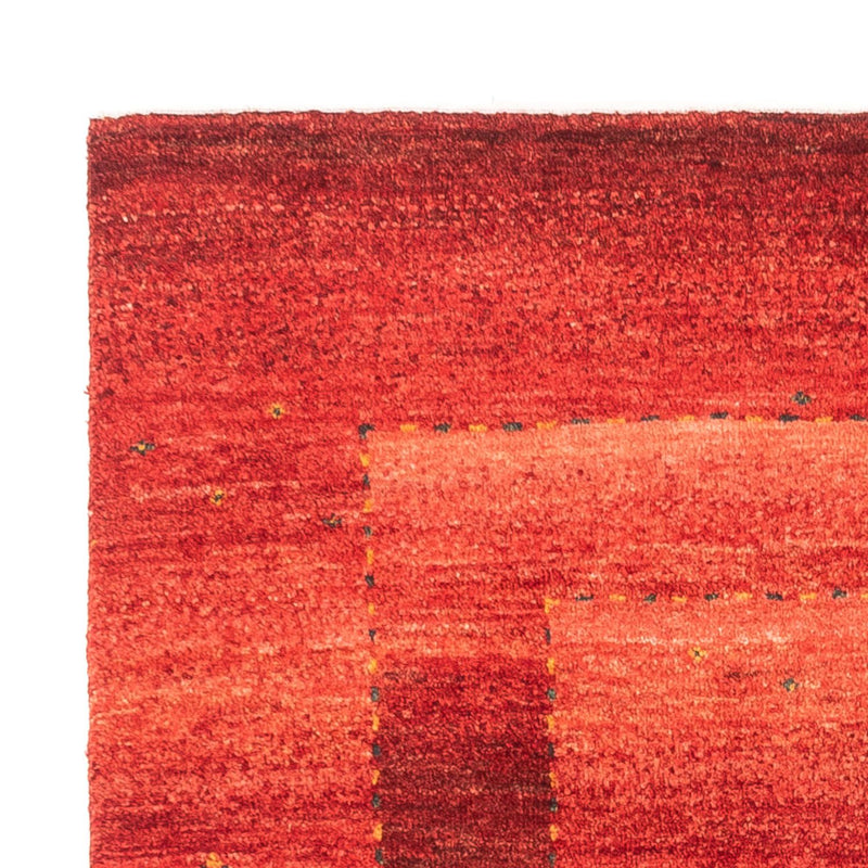 Tapis Gabbeh - Loribaft Persan - 122 x 80 cm - rouge