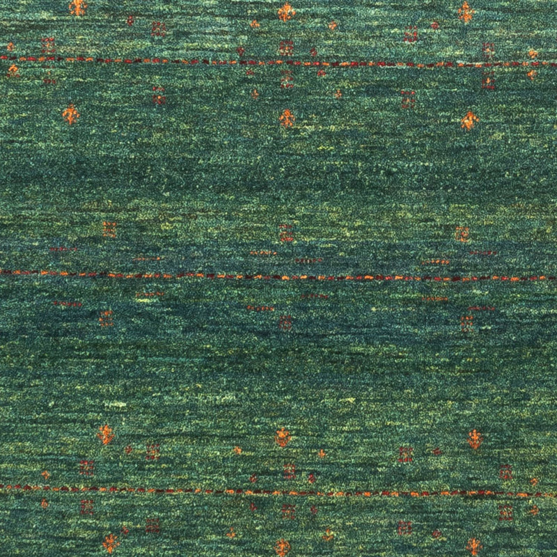Tapis Gabbeh - Loribaft Persan - 127 x 82 cm - vert