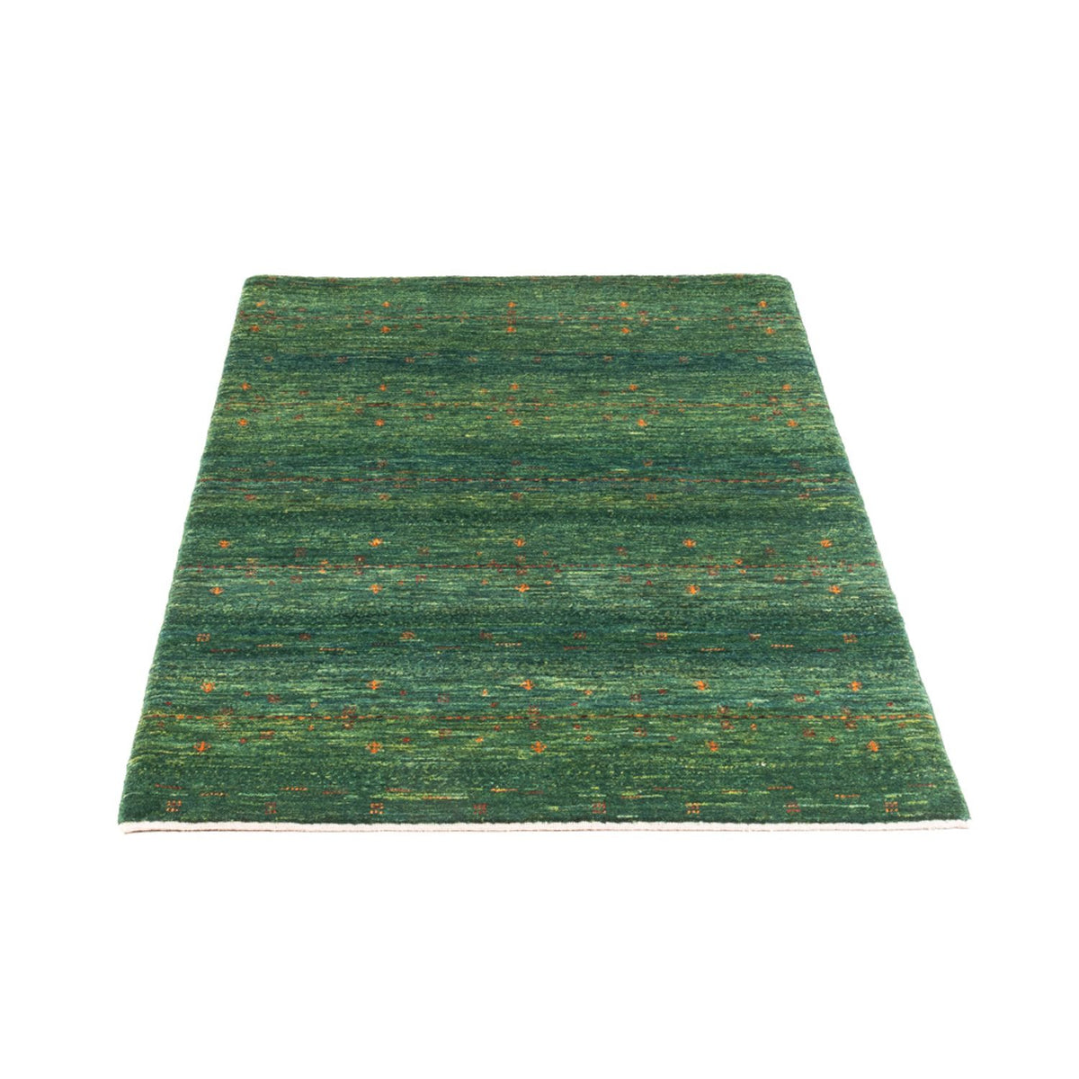 Tapis Gabbeh - Loribaft Persan - 127 x 82 cm - vert