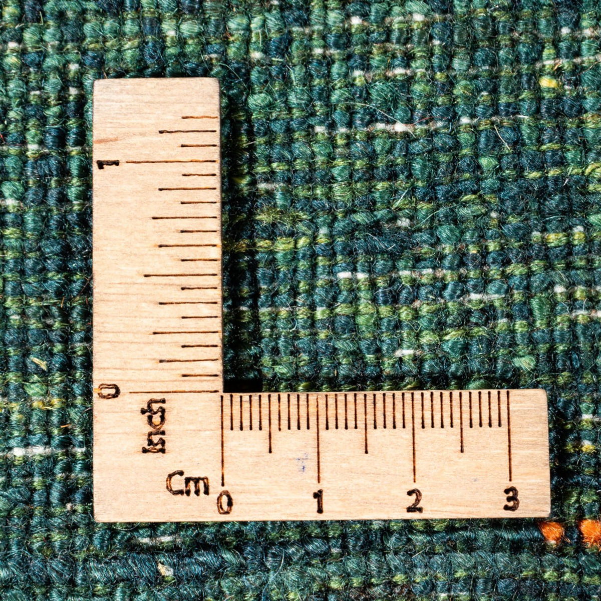 Tapis Gabbeh - Loribaft Persan - 107 x 78 cm - vert