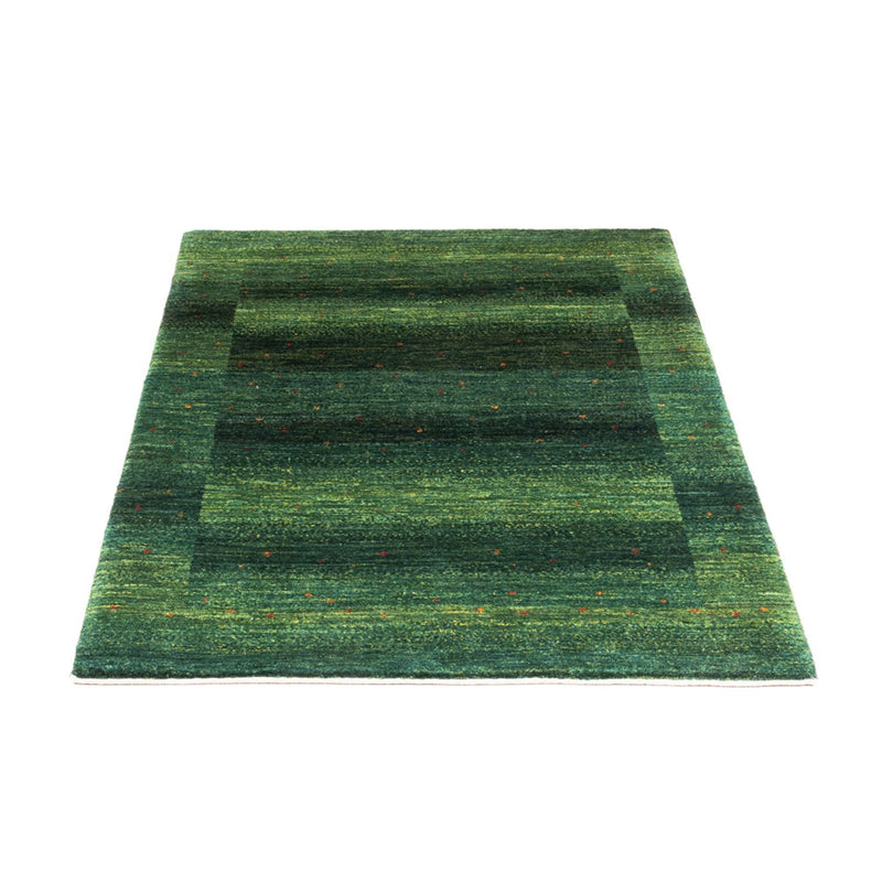 Tapis Gabbeh - Loribaft Persan - 146 x 88 cm - vert