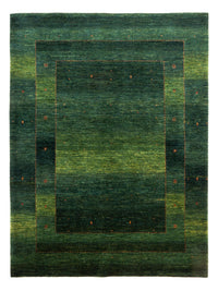 Tapis Gabbeh - Loribaft Persan - 228 x 175 cm - vert