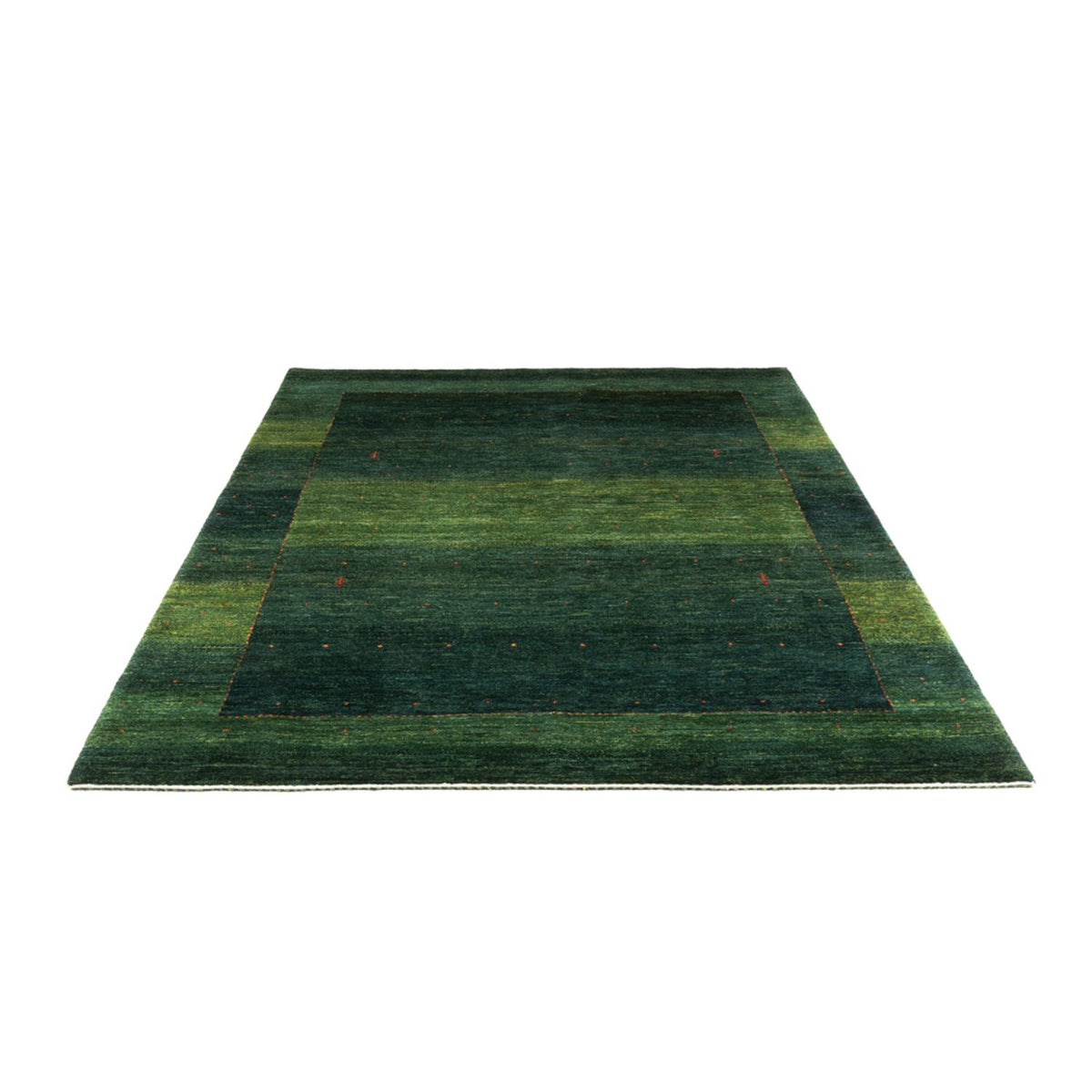 Tapis Gabbeh - Loribaft Persan - 229 x 170 cm - vert